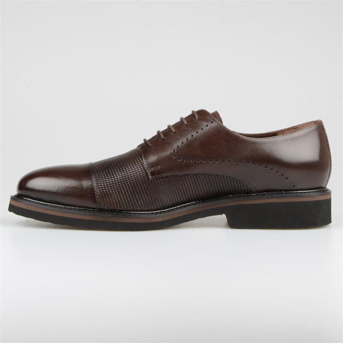 Brown Classic Men's Shoes Light Sole