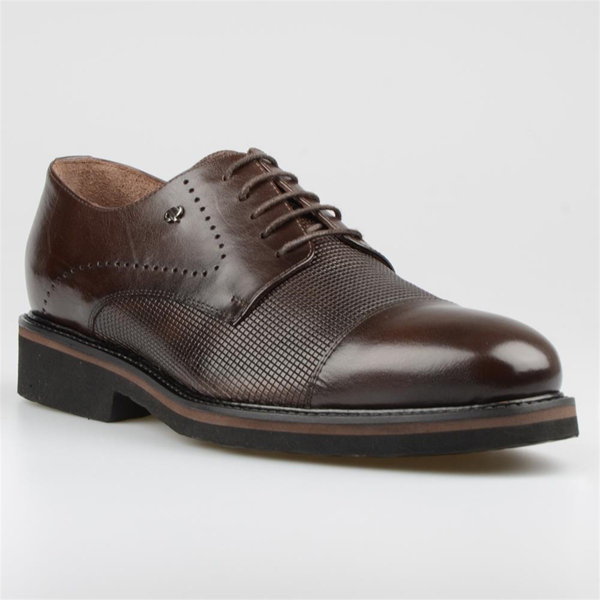 Brown Classic Men's Shoes Light Sole