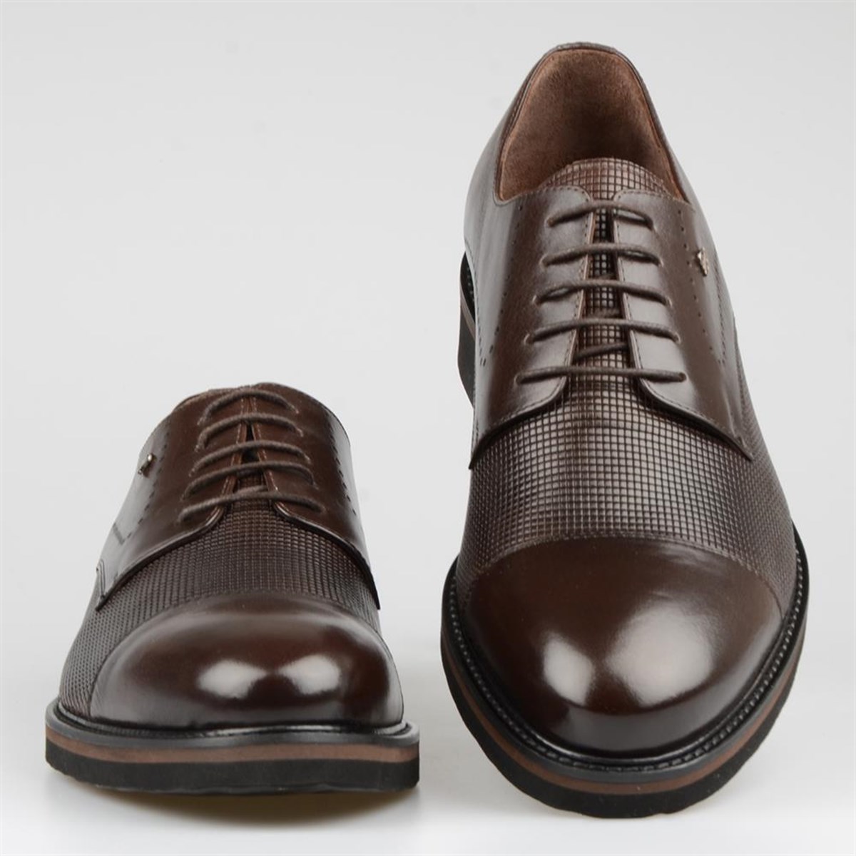 Brown Classic Men's Shoes Light Sole