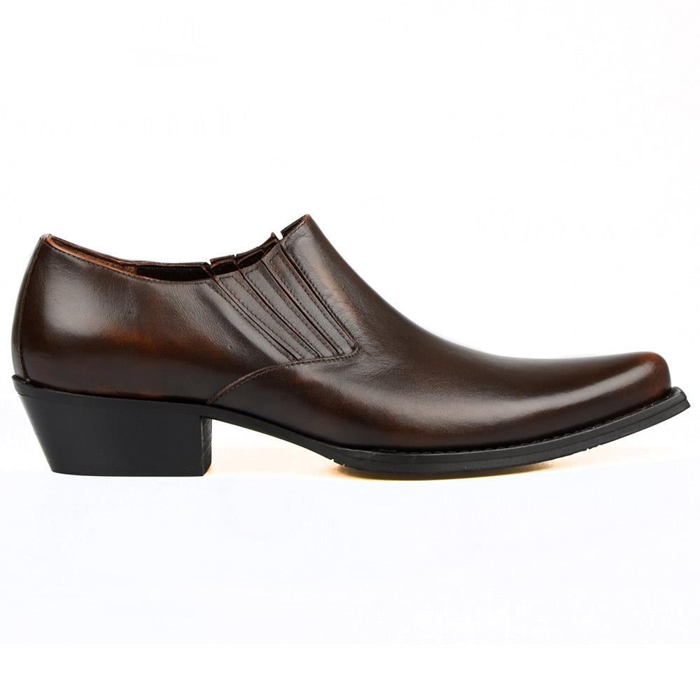 FootCourt Cowboy Shoes Brown
