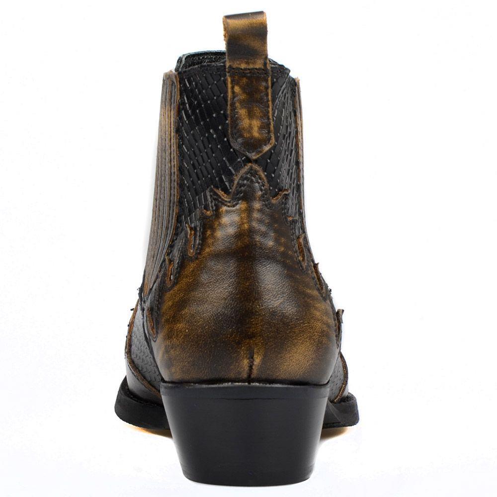 FootCourt Cowboy Boots Brown