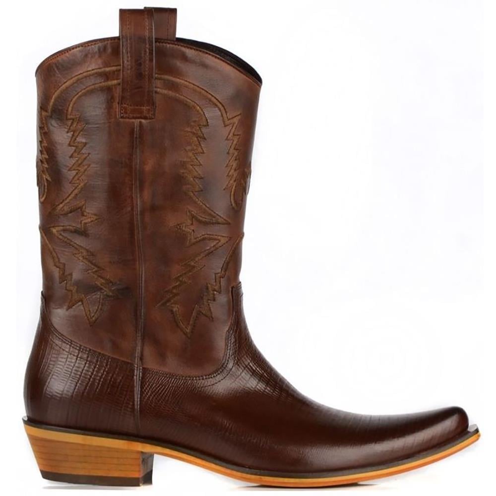 FootCourt Cowboy Boots Brown