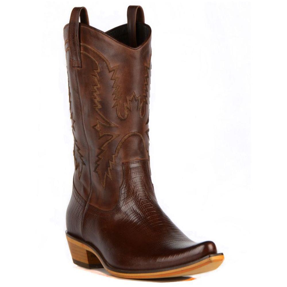 FootCourt Cowboy Boots Brown