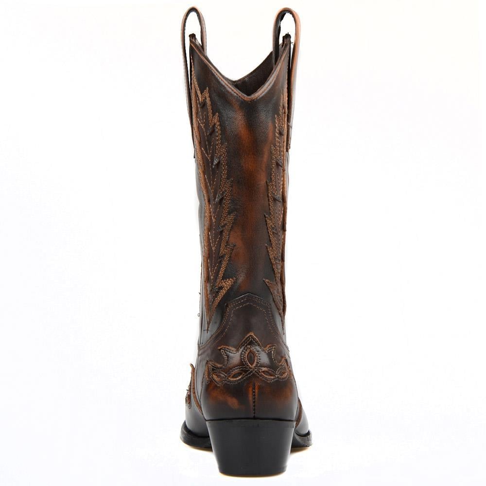 FootCourt Cowboy Boots Brown