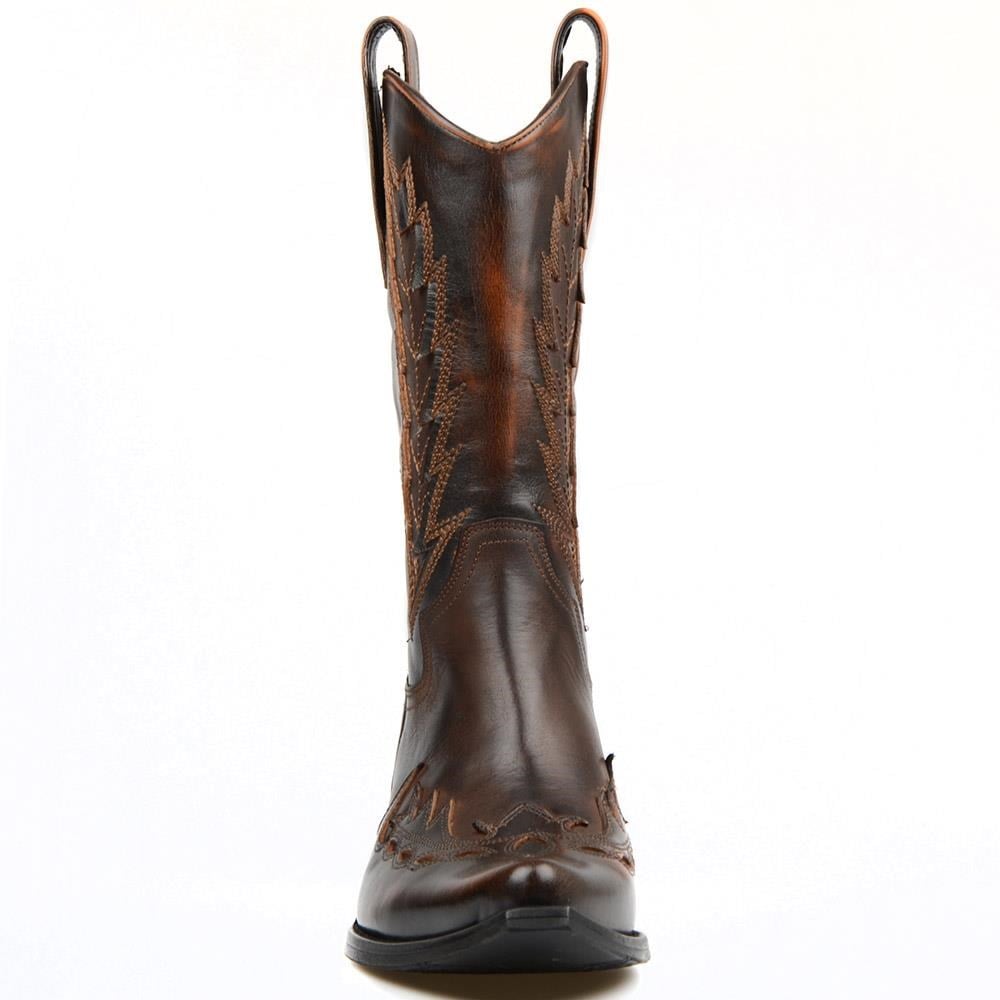 FootCourt Cowboy Boots Brown