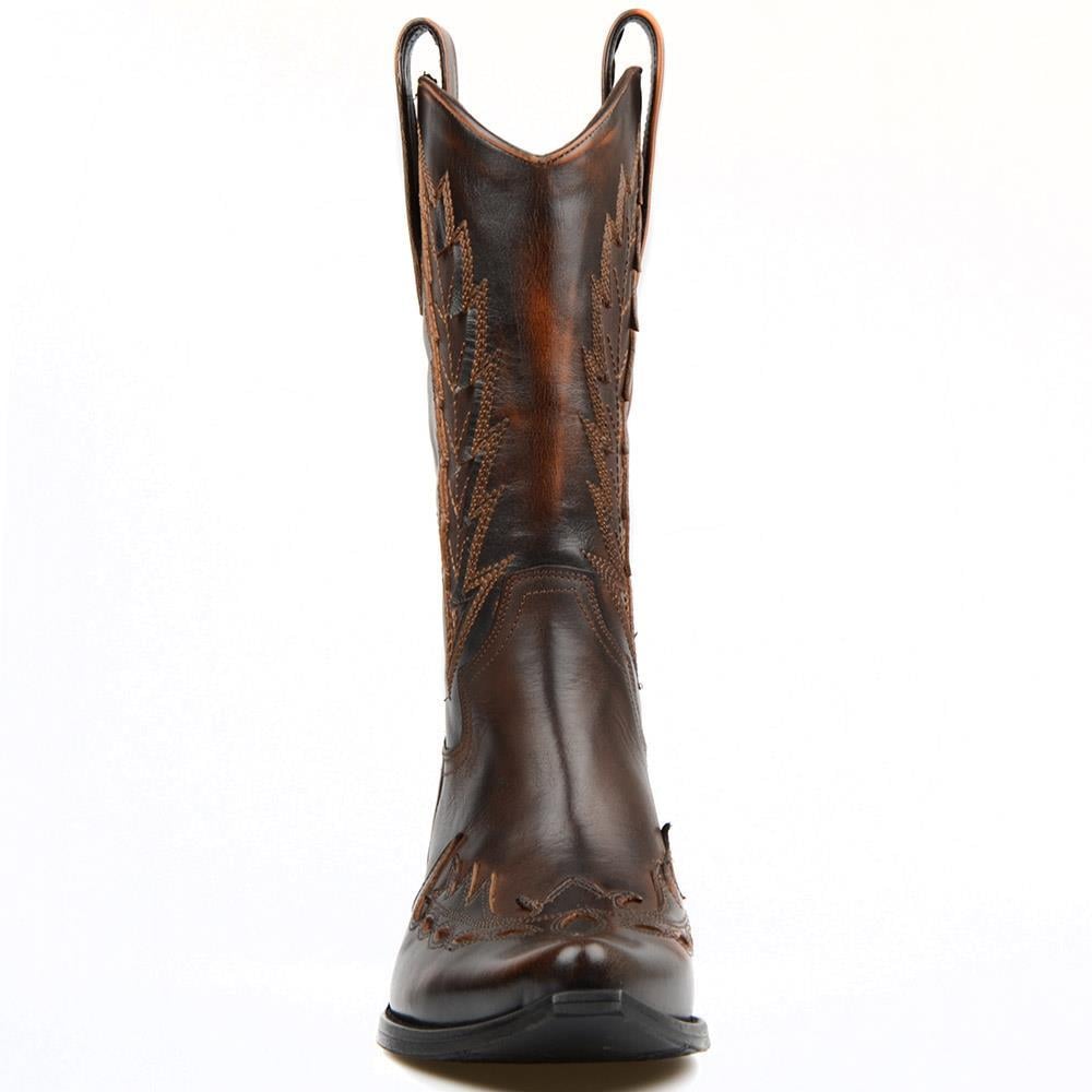 FootCourt Cowboy Boots Brown