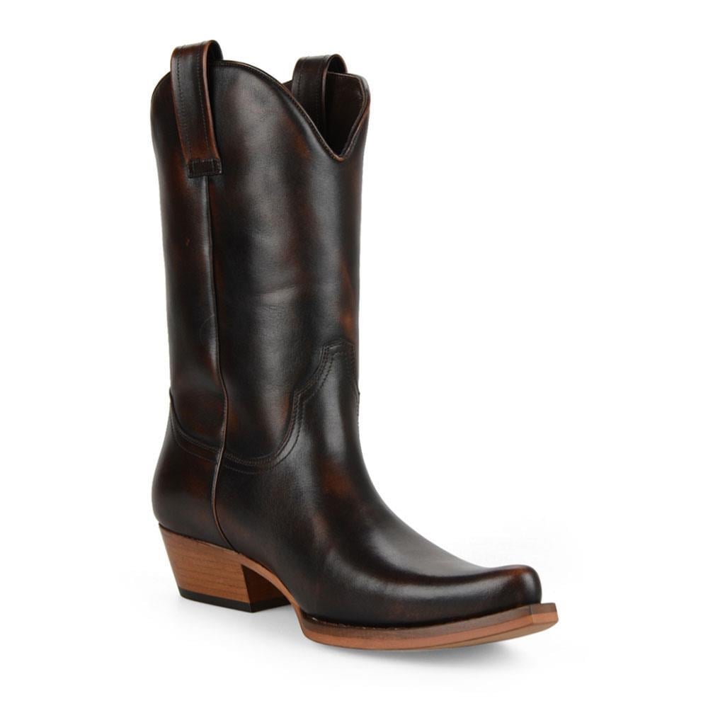 FootCourt Cowboy Boots Brown