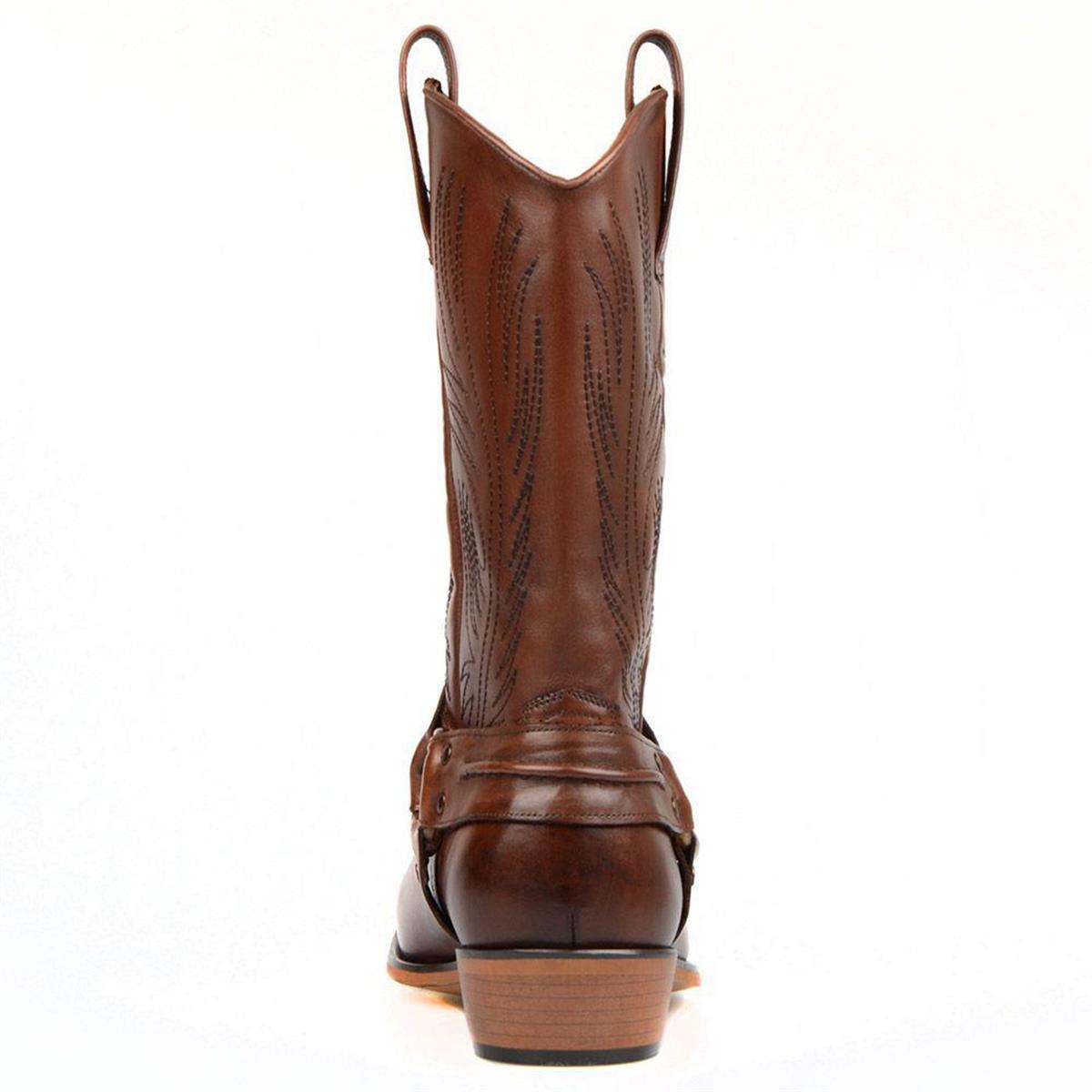FootCourt Cowboy Boots Brown
