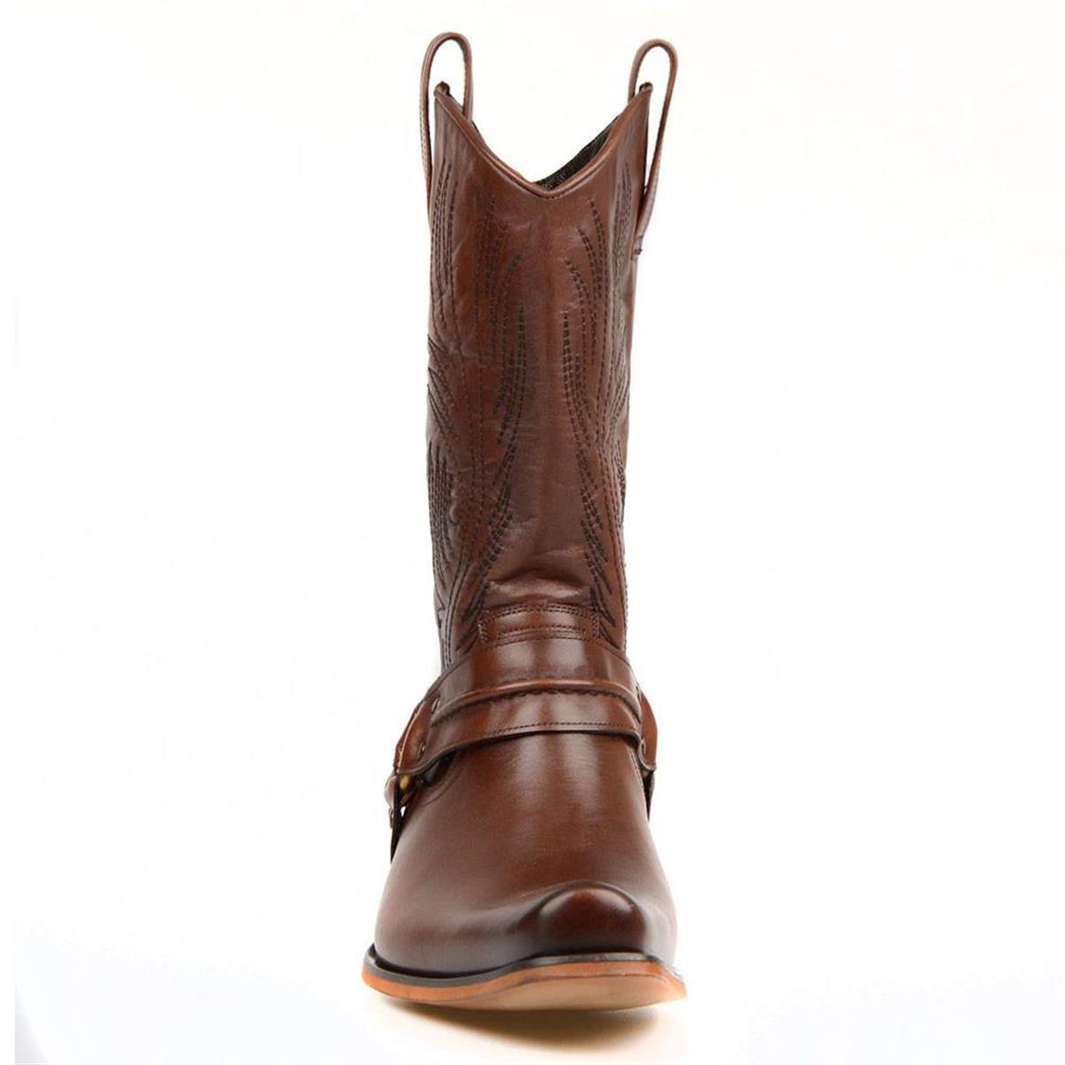FootCourt Cowboy Boots Brown
