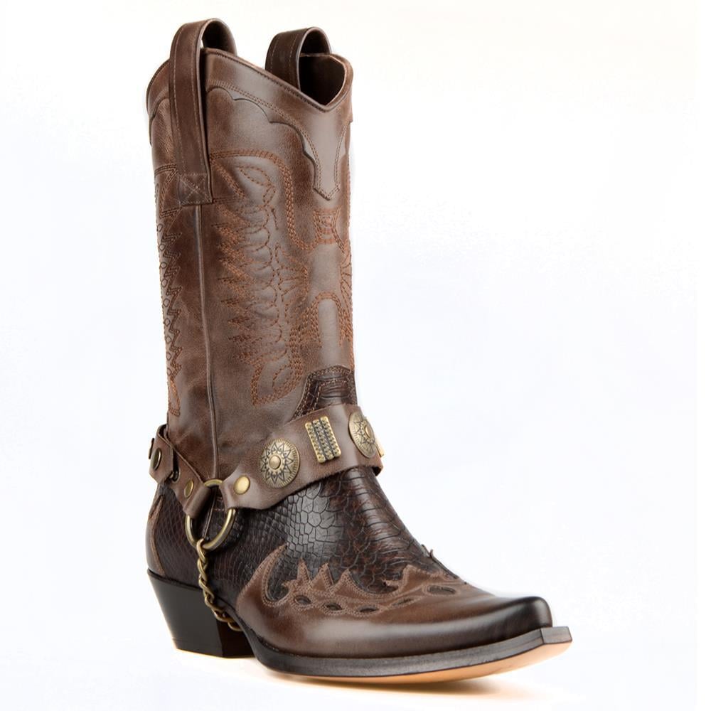 Brown Men's Western Cowboy Boots