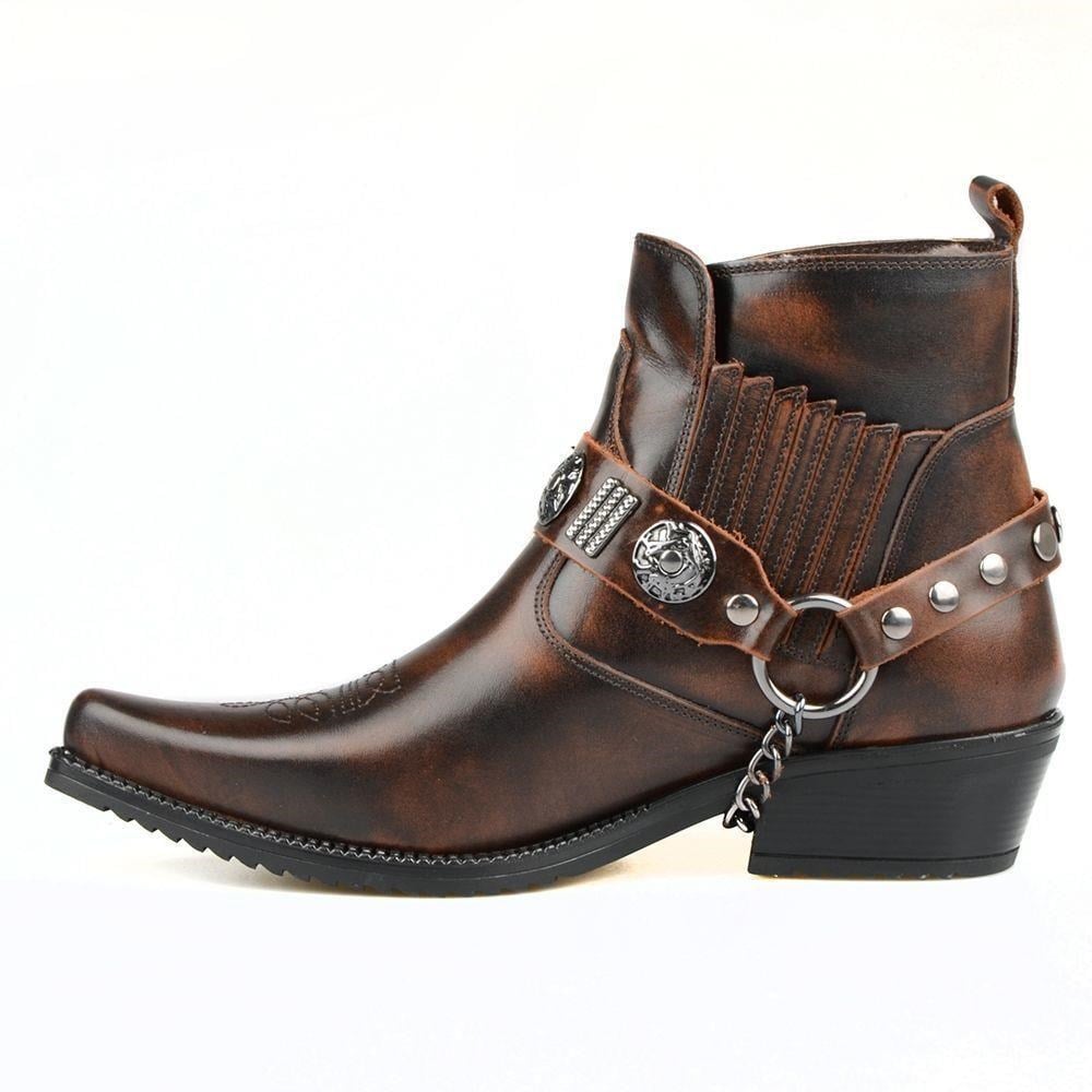 Brown Western Cowboy Boots