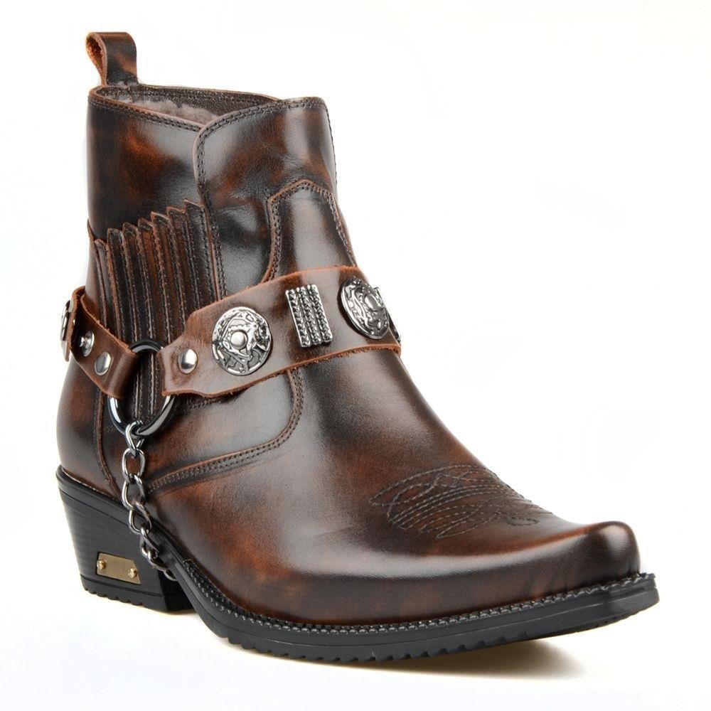 Brown Western Cowboy Boots