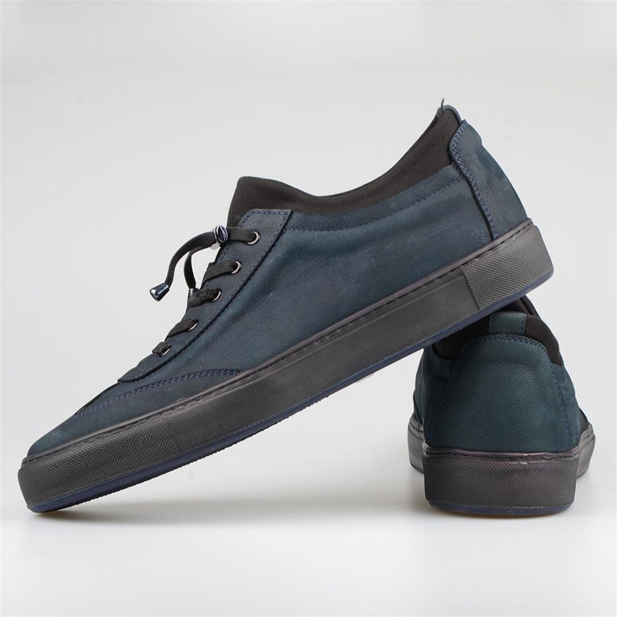 Lacivert Floter Nubuk Erkek Sneakers