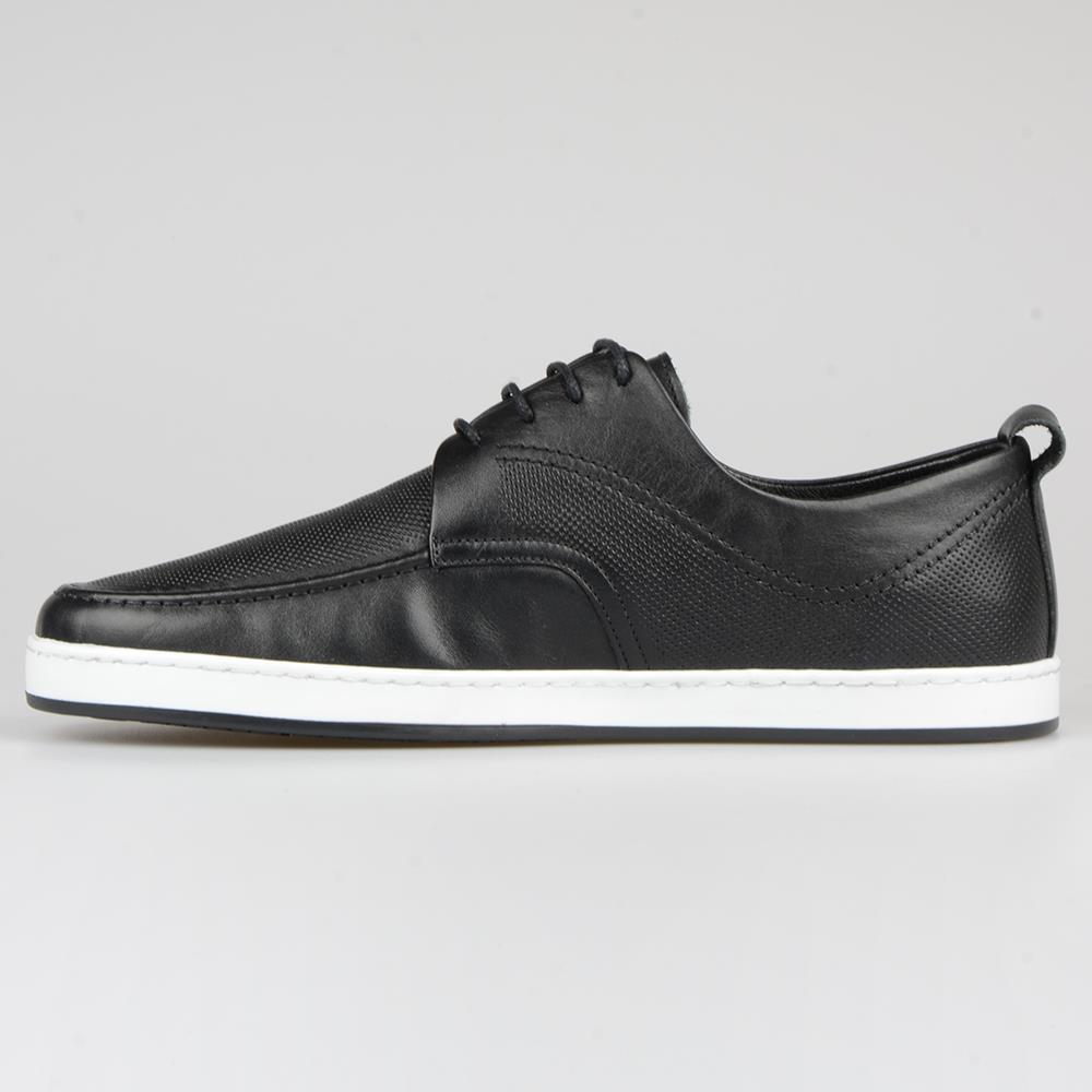 Siyah Erkek Günlük Ayakkabısı Bağcıklı 