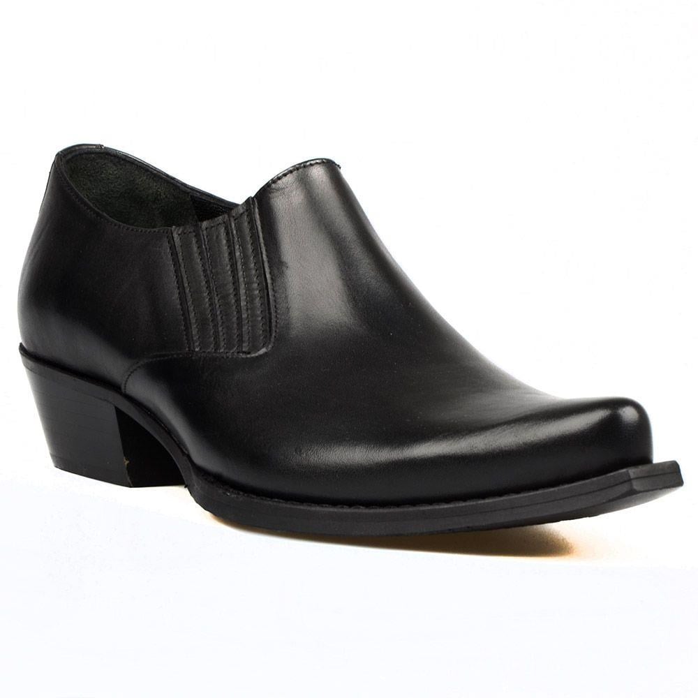 FootCourt Cowboy Shoes Black