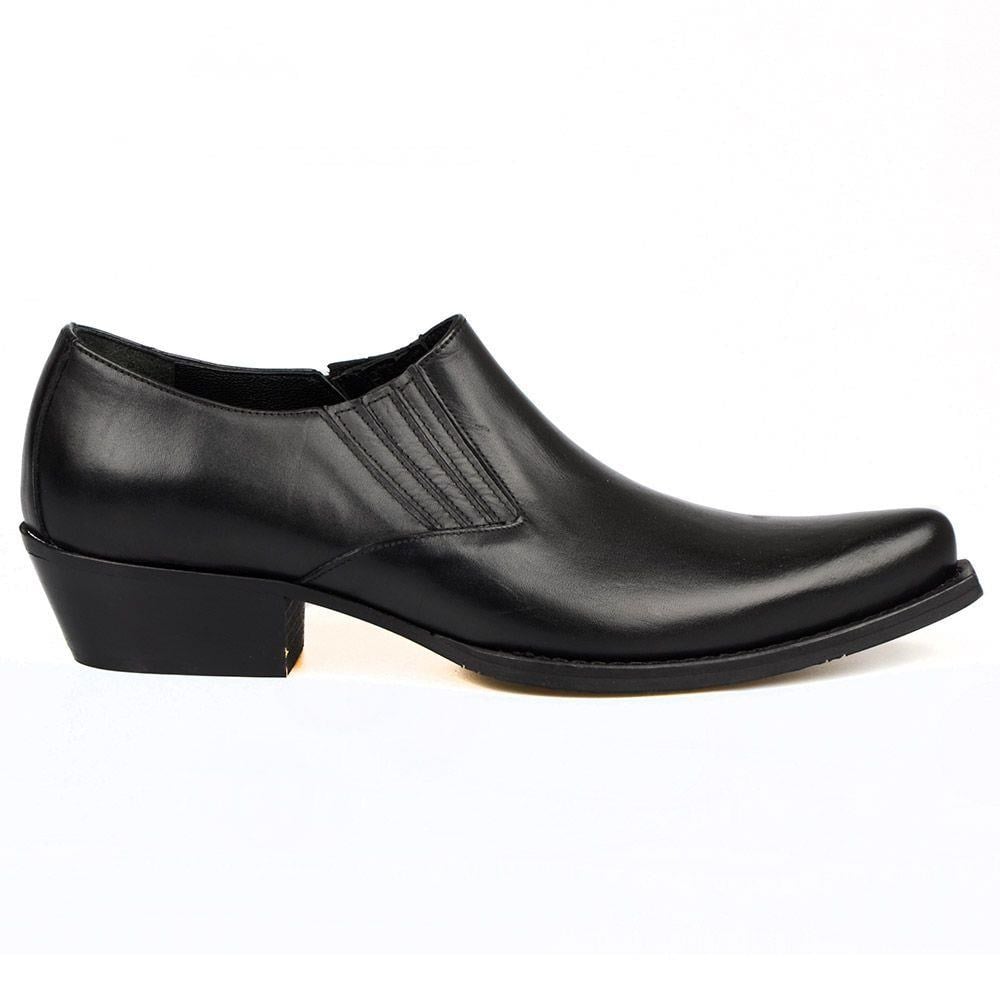 FootCourt Cowboy Shoes Black