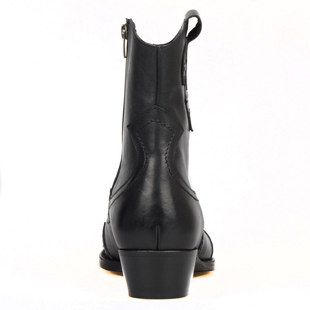 FootCourt Cowboy Boots Black