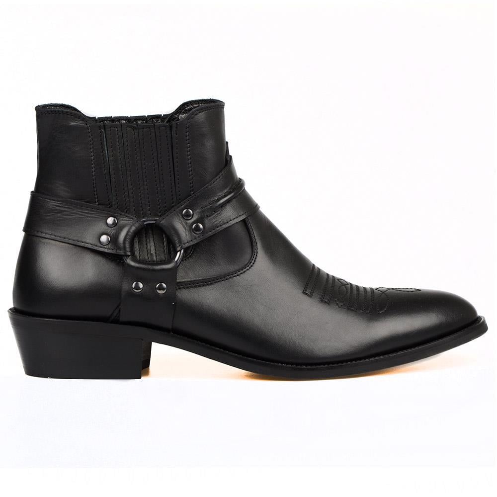 FootCourt Cowboy Boots Black