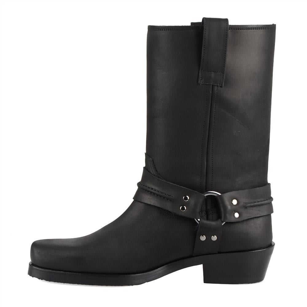 FootCourt Biker Boots Black