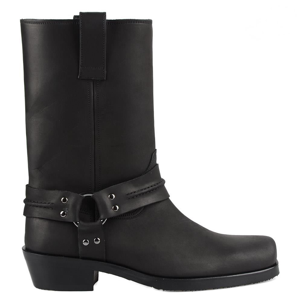 FootCourt Biker Boots Black