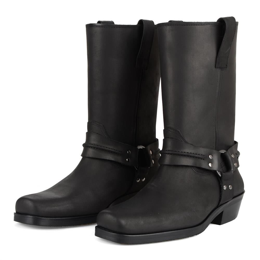 FootCourt Biker Boots Black