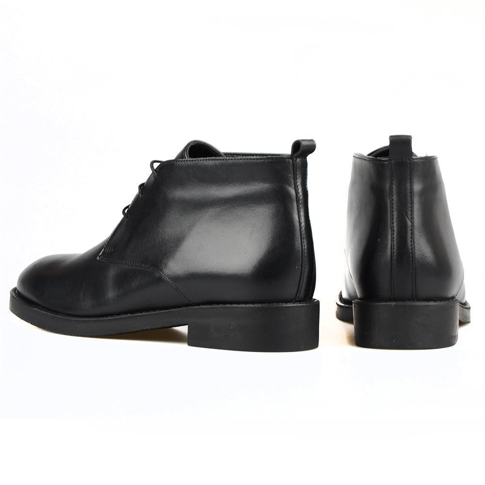Black Women's Lace Up Ankle Boots