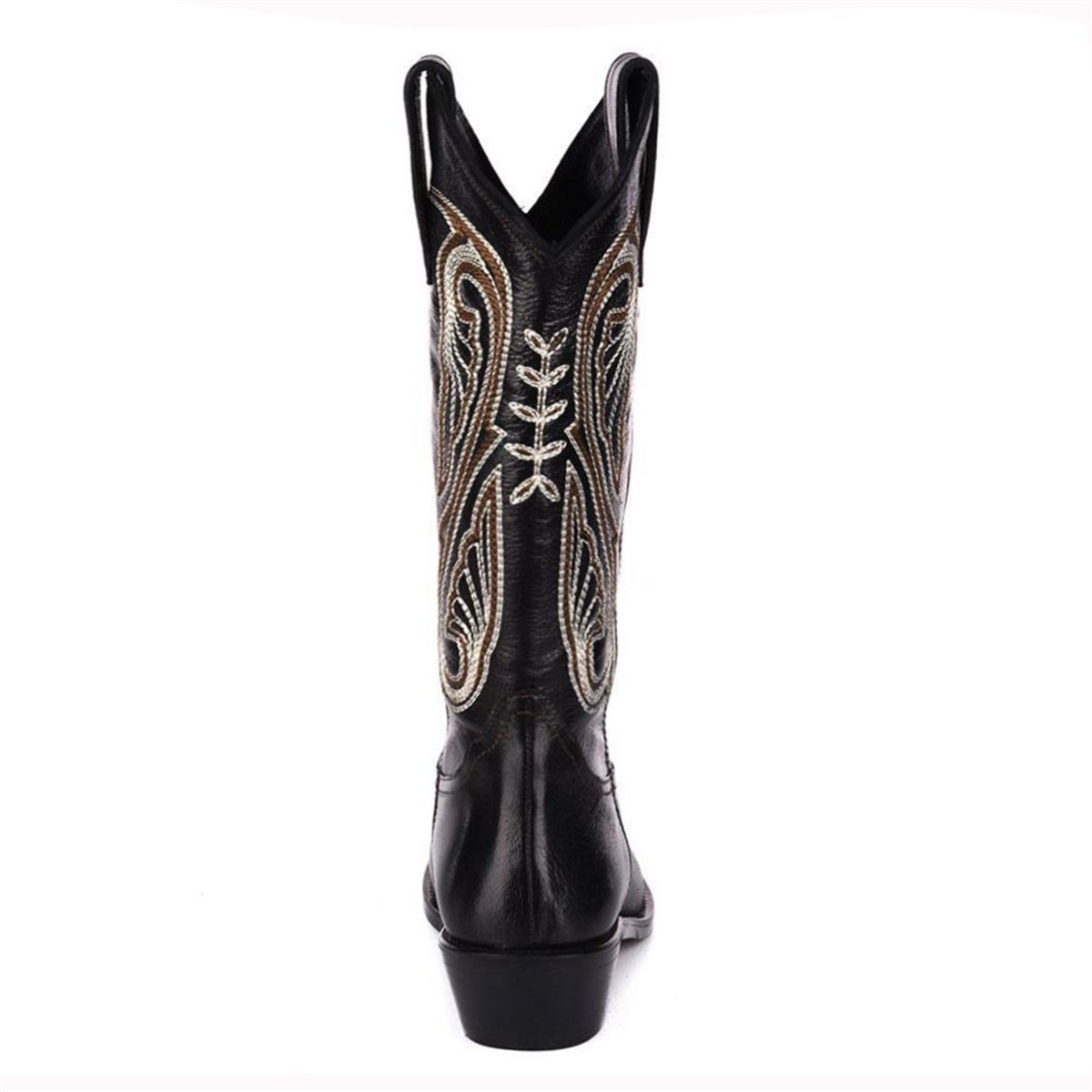 FootCourt Cowboy Boots Black