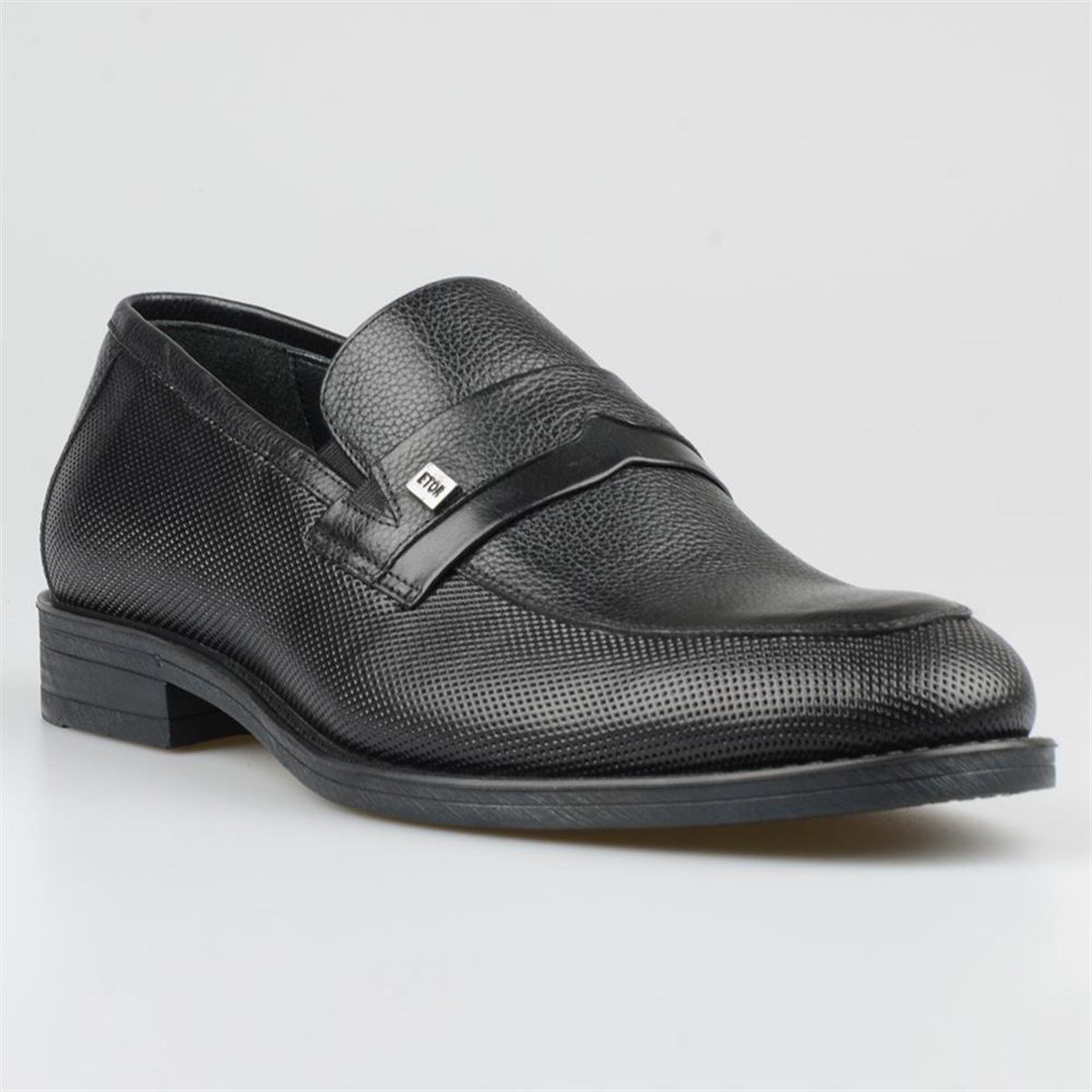Classic Black Leather Men's Office Shoes 