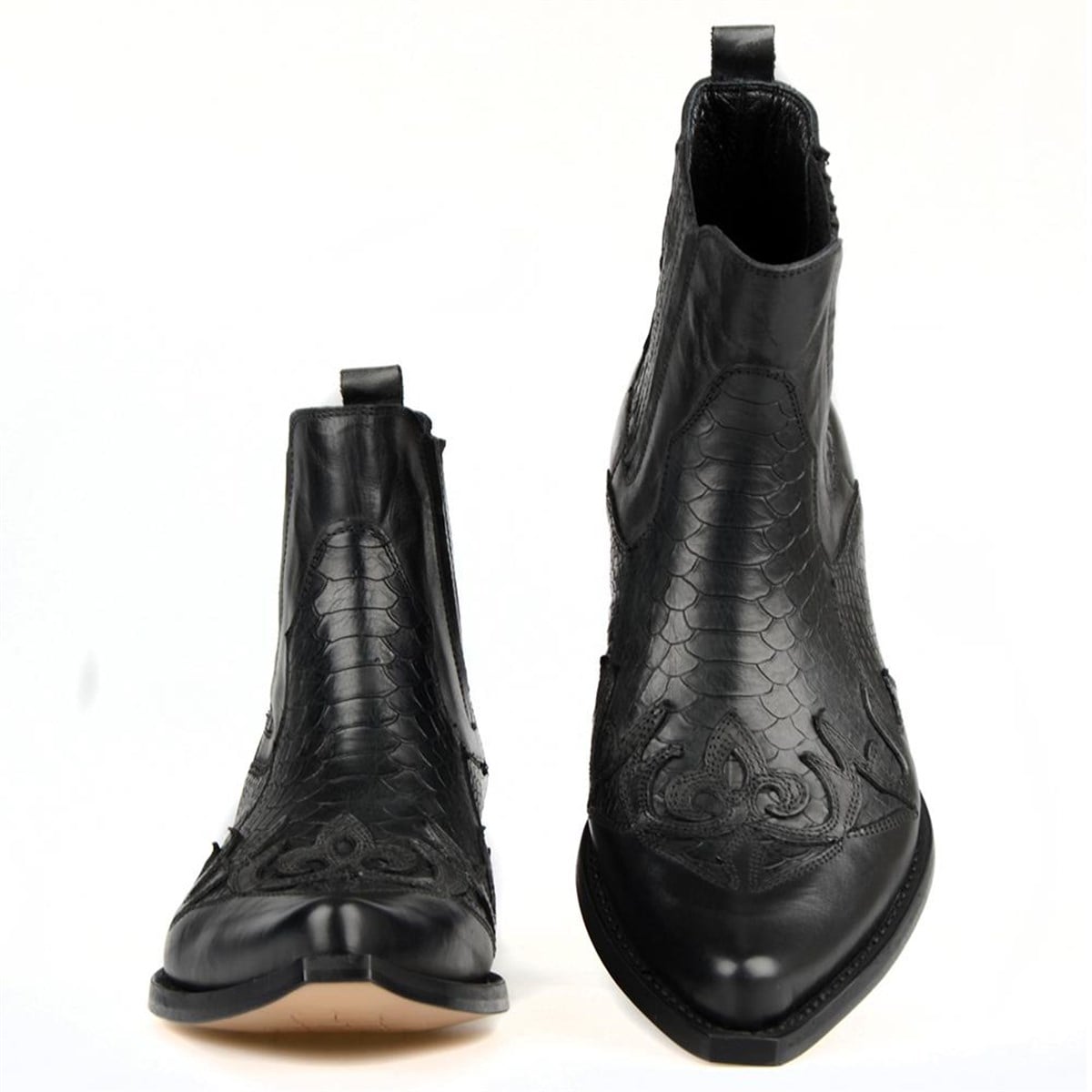 Siyah Western Kovboy Bot