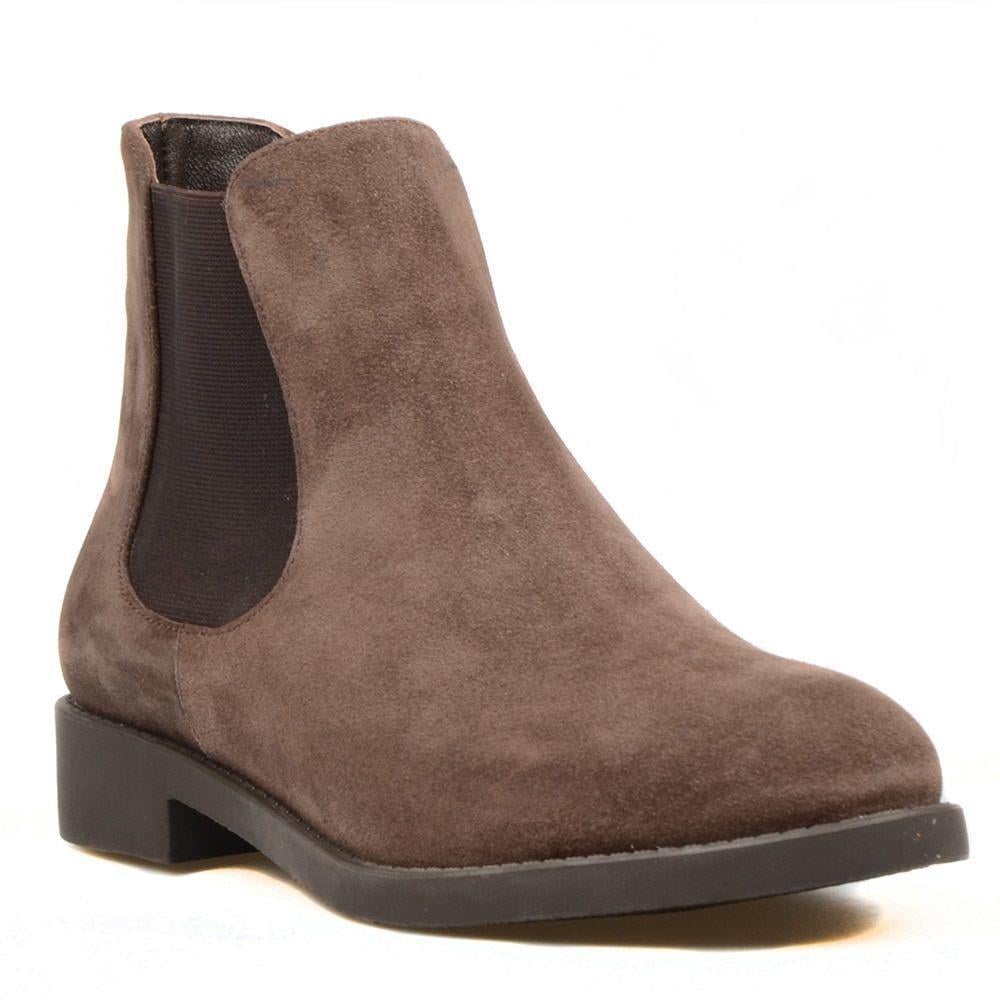 FootCourt Women's Boots Suede Brown