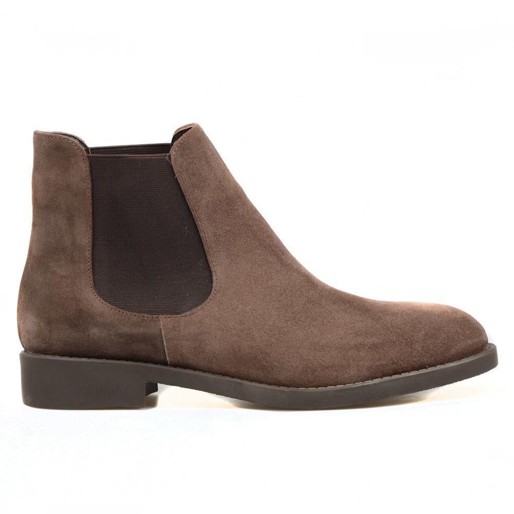 FootCourt Women's Boots Suede Brown