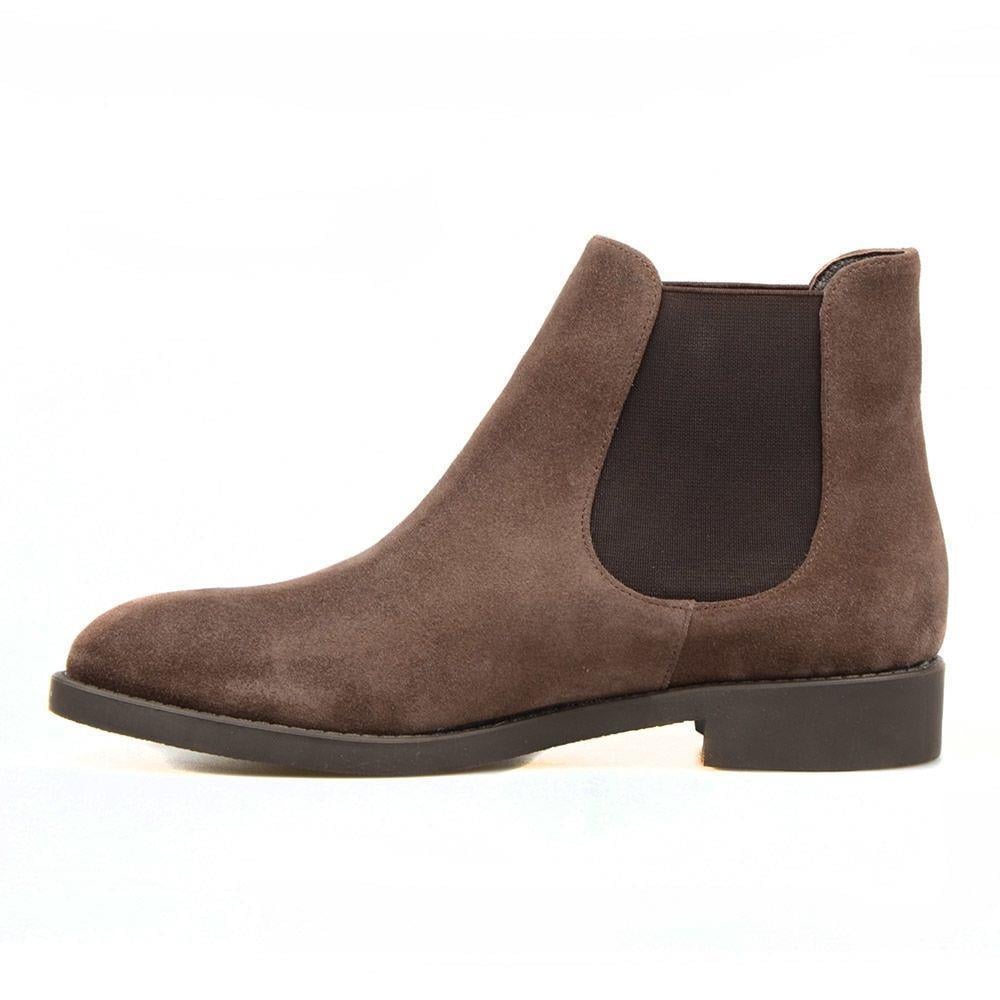 FootCourt Women's Boots Suede Brown