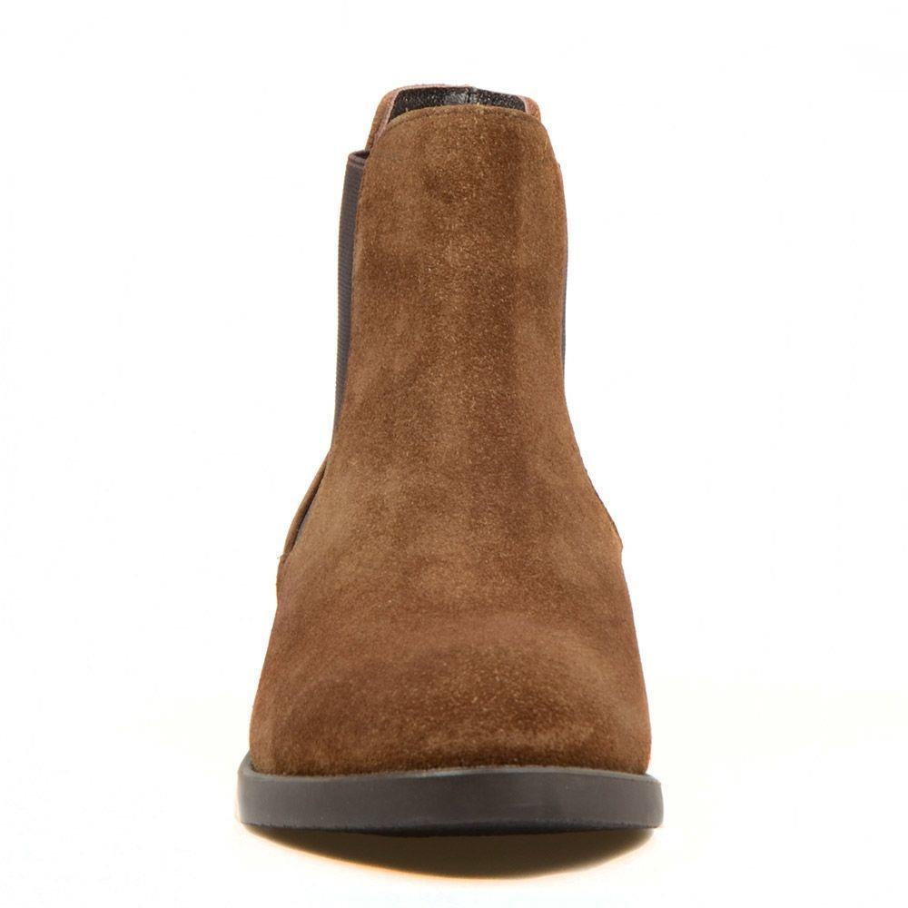 FootCourt Women's Boots Suede Tan