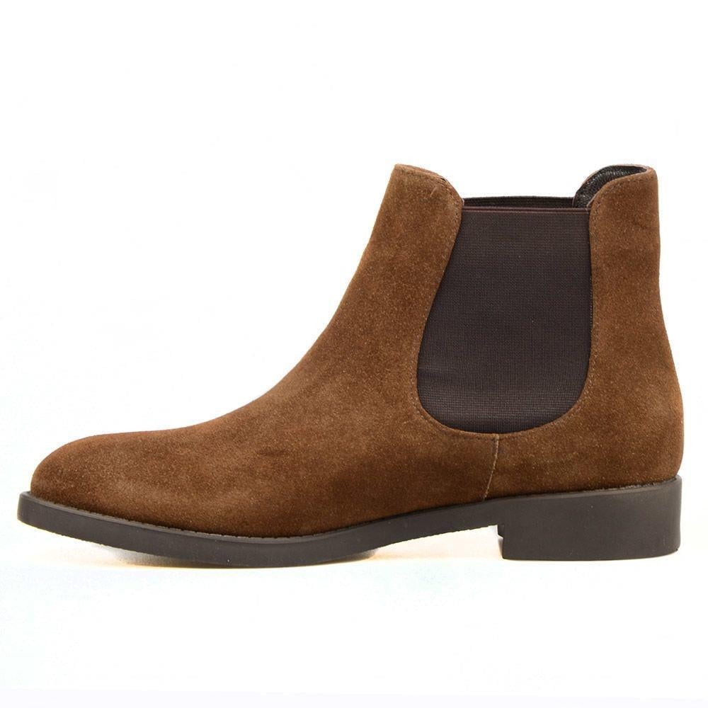 FootCourt Women's Boots Suede Tan