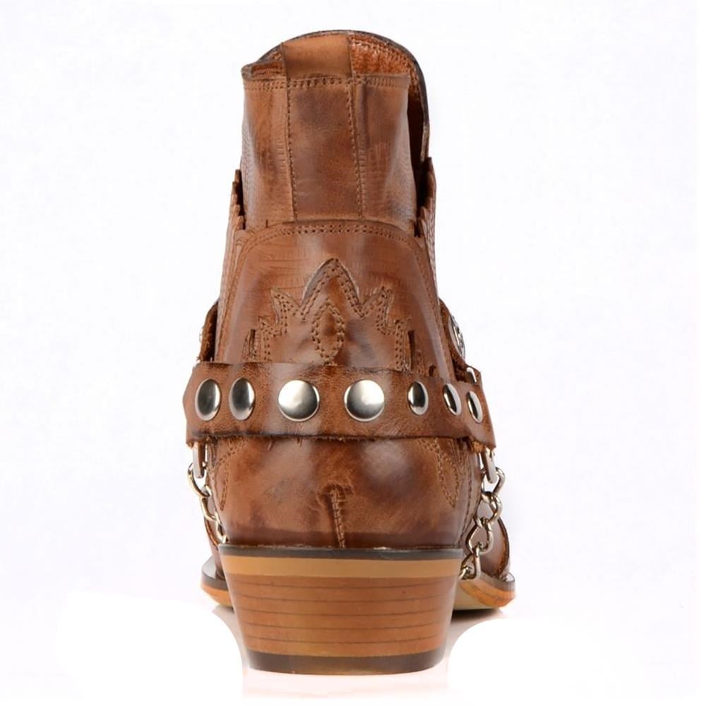 FootCourt Cowboy Boots Tan