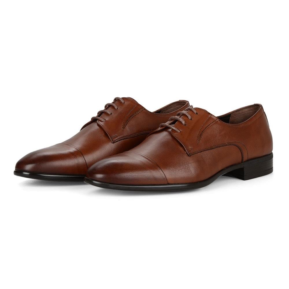 Tan Leather Men's Shoes