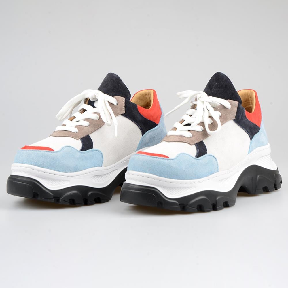 Multi Colour Women's Sneaker Beige