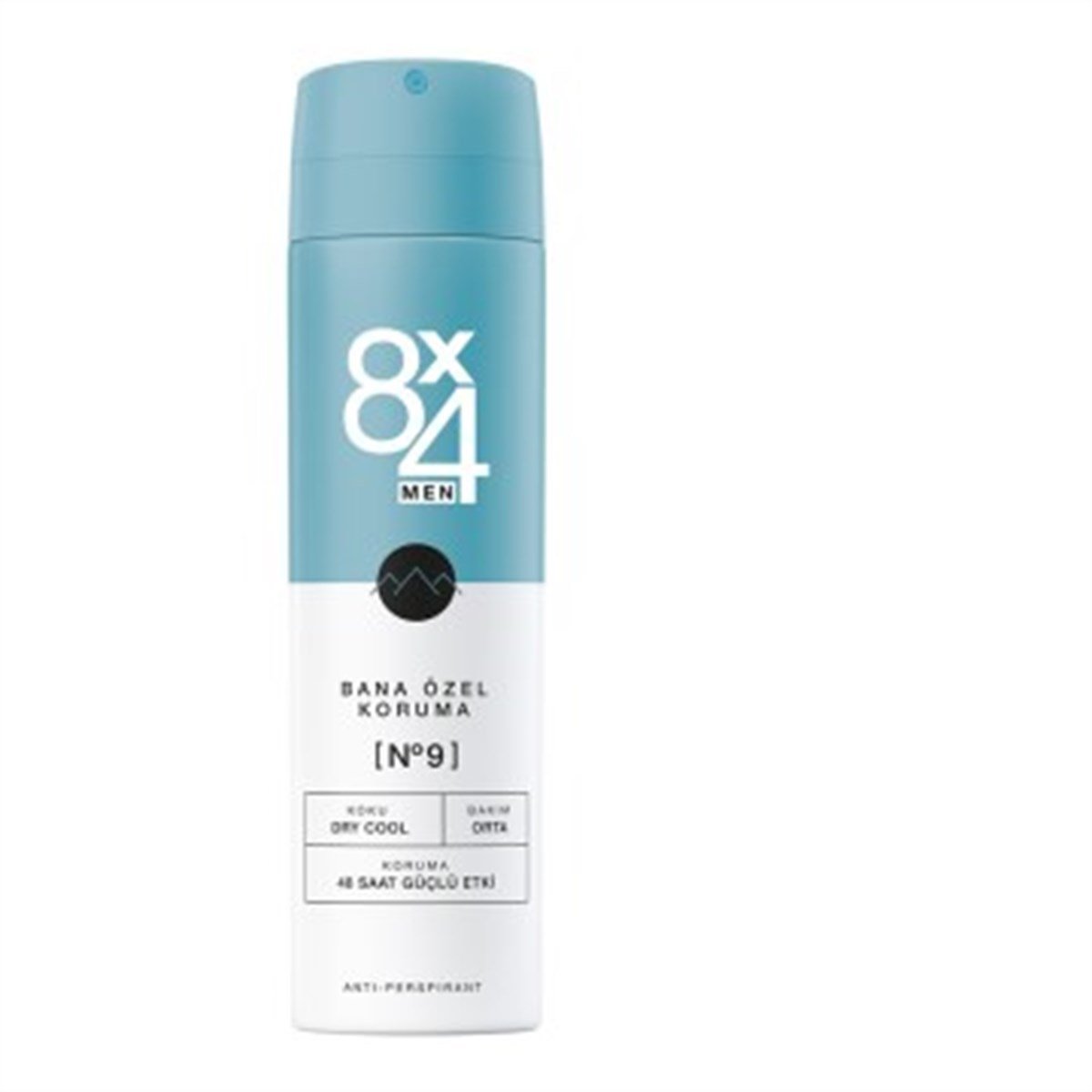8X4 DRY COOL NO: 9 DEODORANT 150 ML
