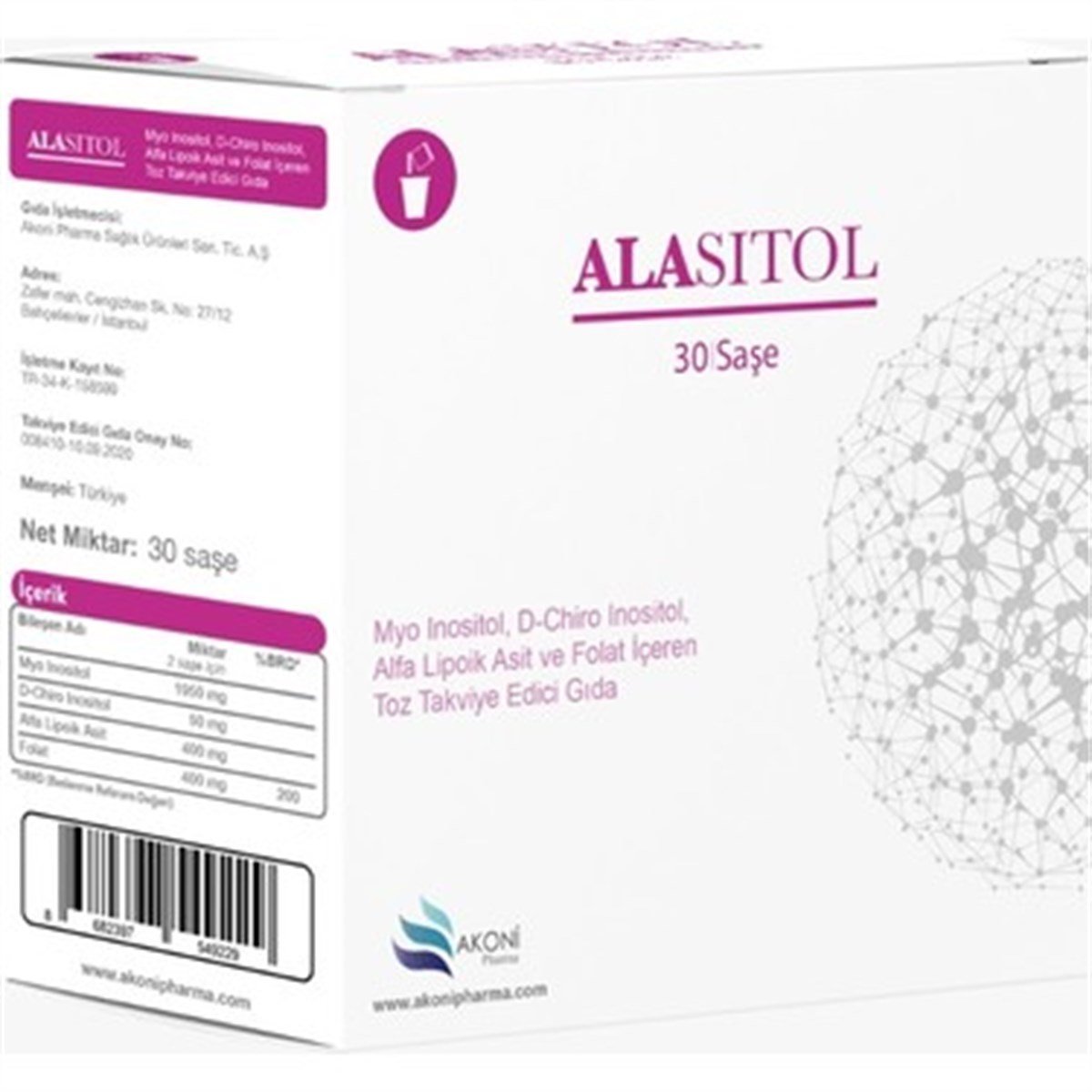 ALASITOL 30 Saşe