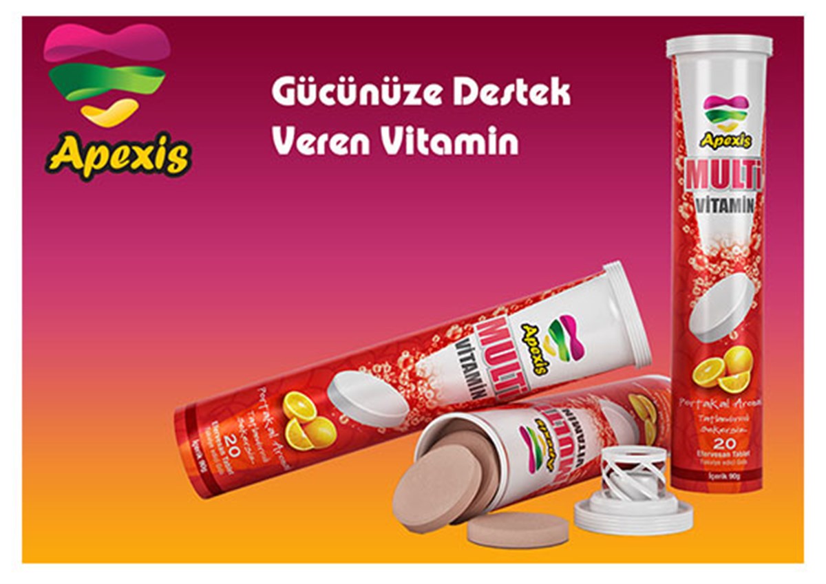 Apexis Multivitamin Efervesan