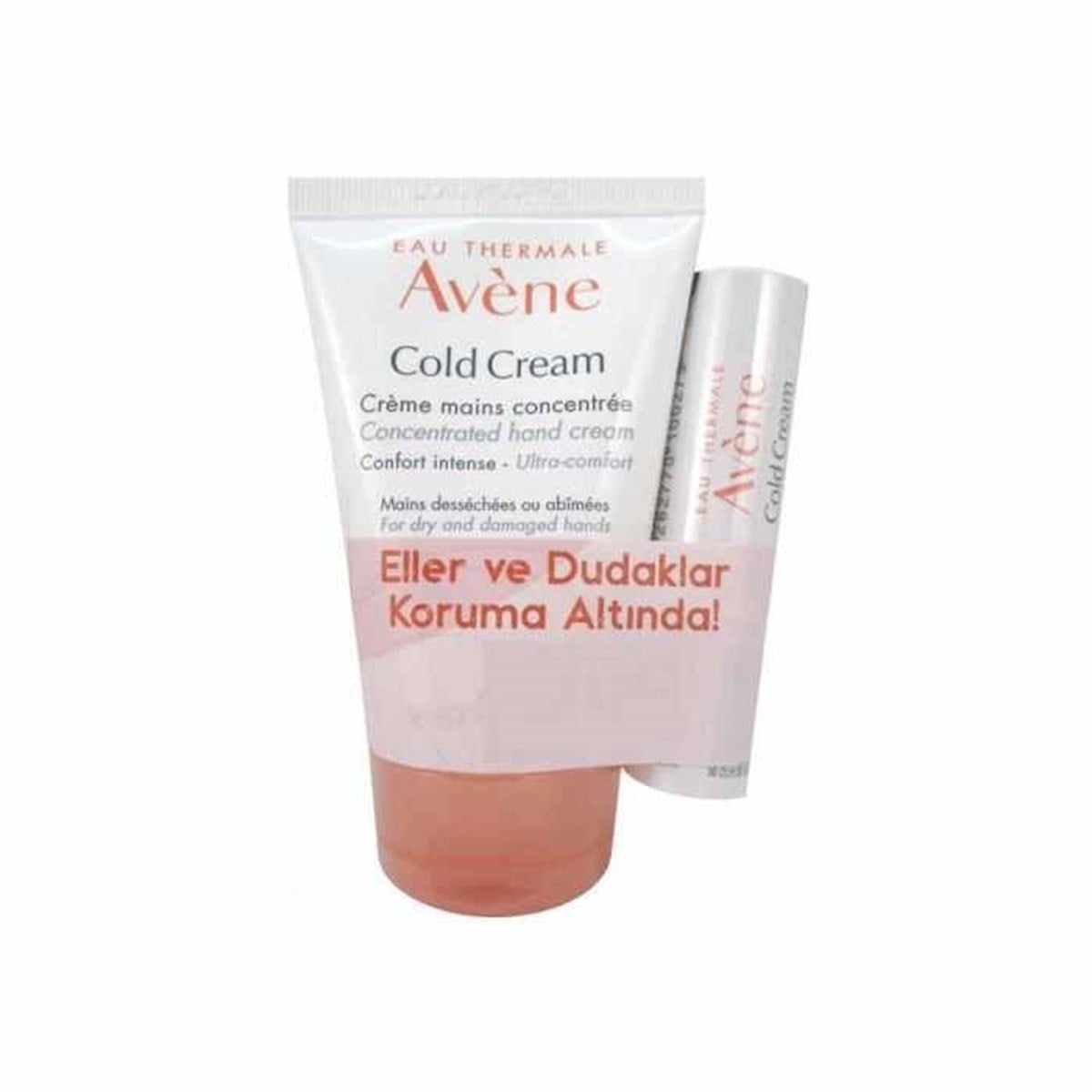 Avene Cold Cream Ultra Comfort El Kremi 50 ml + Cold Cream Dudak Stick 4 gr Hediyeli