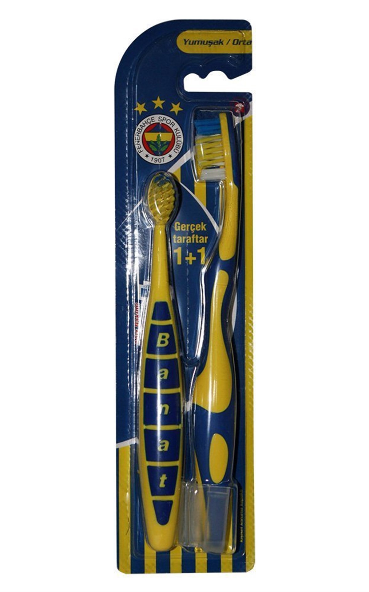 Banat Taraftar Diş Fırçası Yetişkin & Çocuk Fenerbahçe