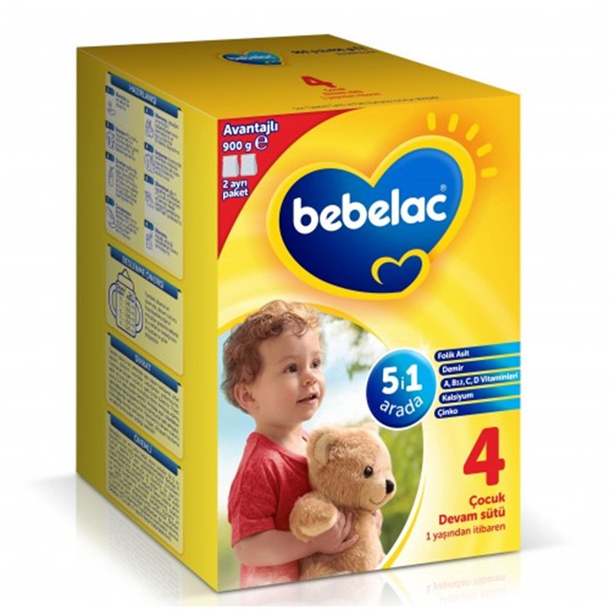 Bebelac 4 Bebek Sütü 900 gr