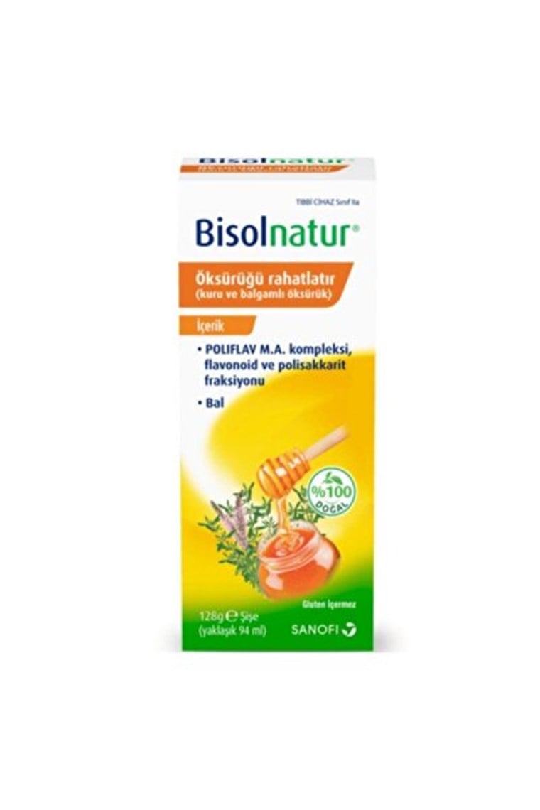Bisolnatur Bitkisel Şurup 128 gr