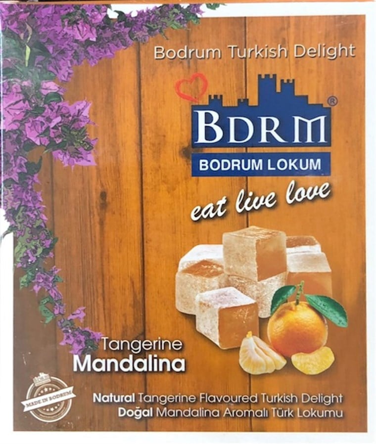 Bodrum Mandalina Lokumu 250 gr
