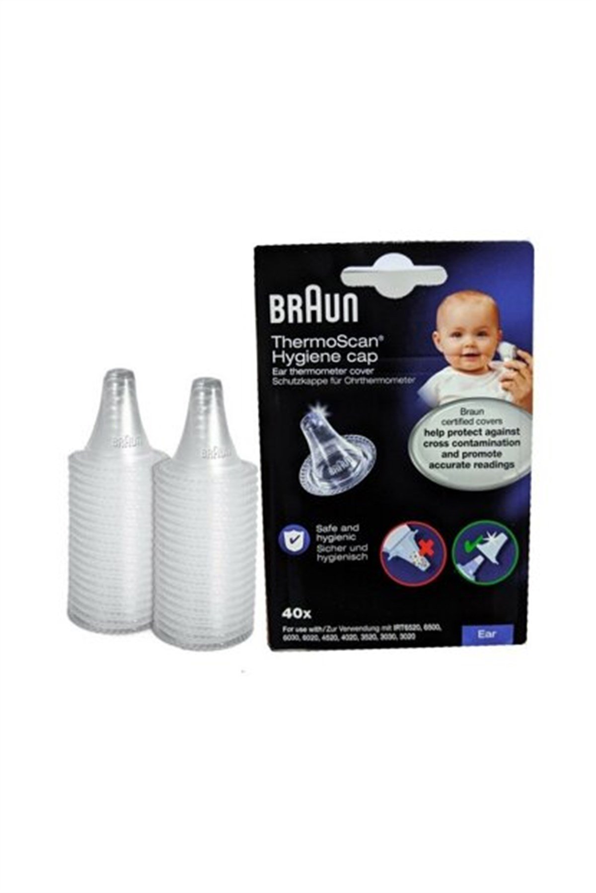 Braun LF40 Ateş Ölçer Yedek Filtre