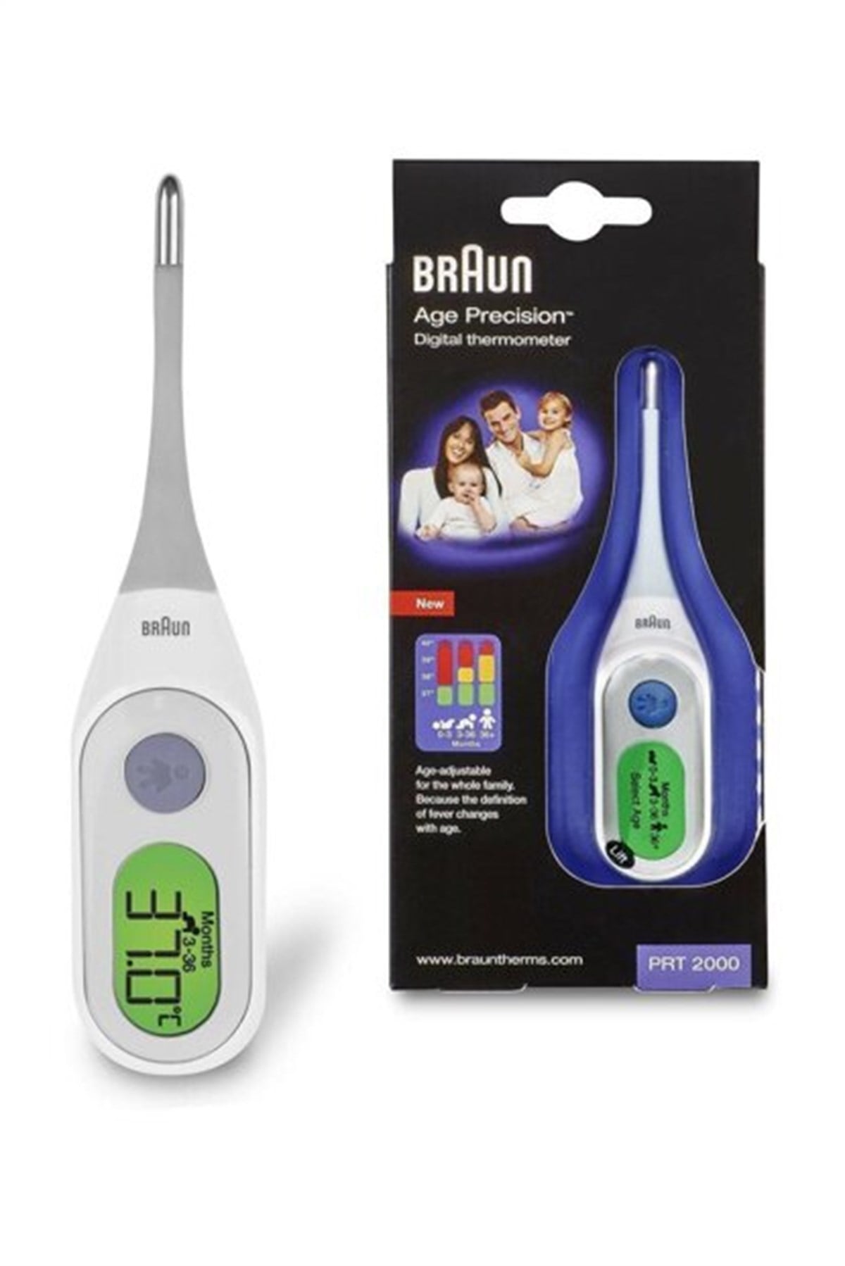 Braun Prt 2000 Dijital Ateş Ölçer