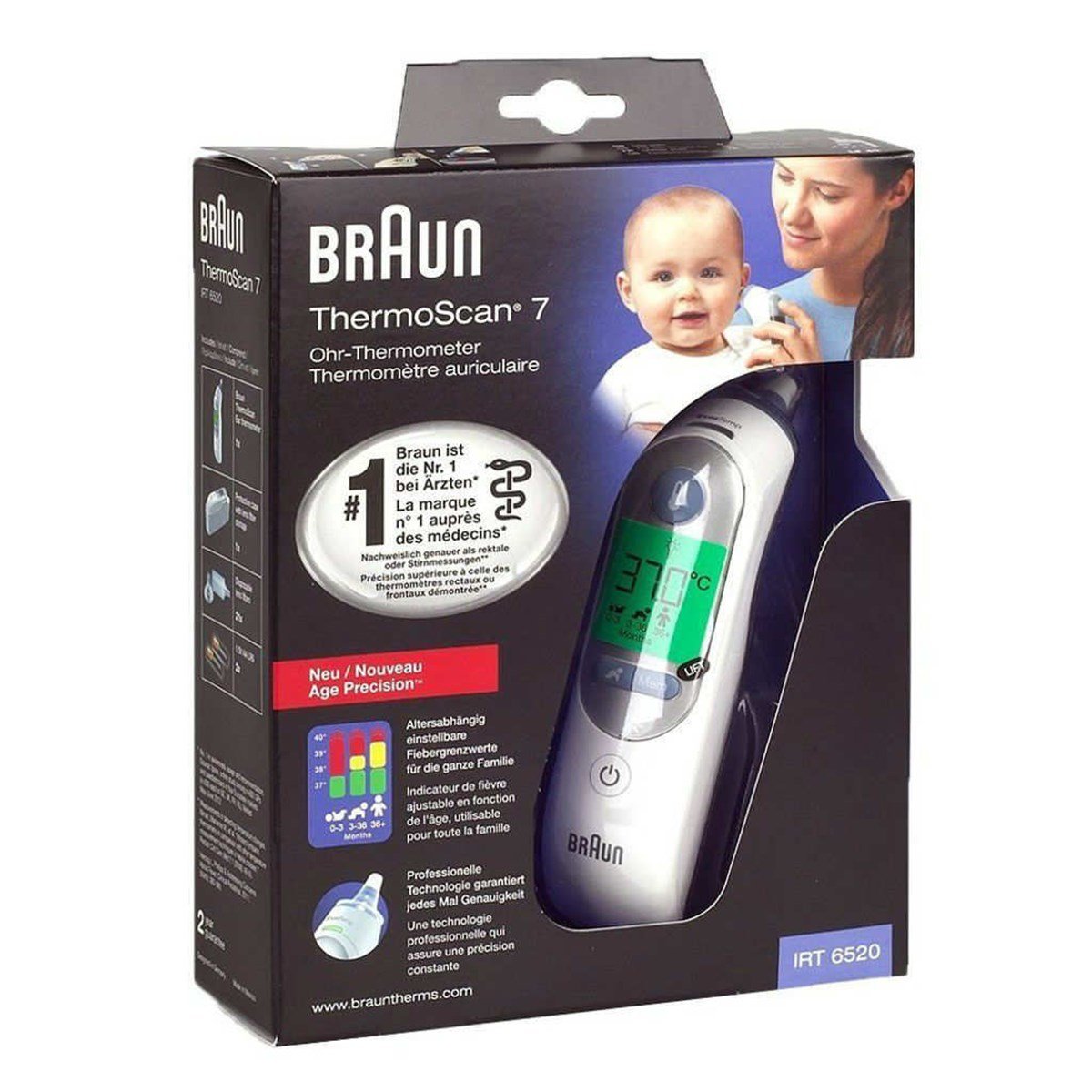 Braun Thermoscan 7 Irt 6520 Kulaktan Ateş Ölçer