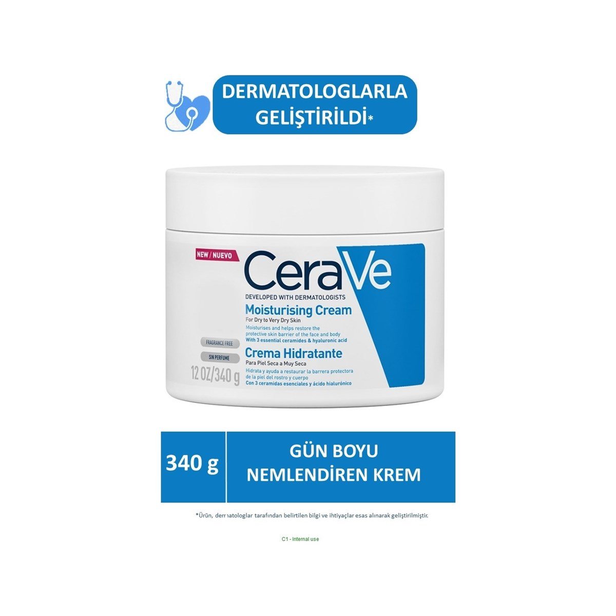 CeraVe Nemlendirici Krem 340 gr