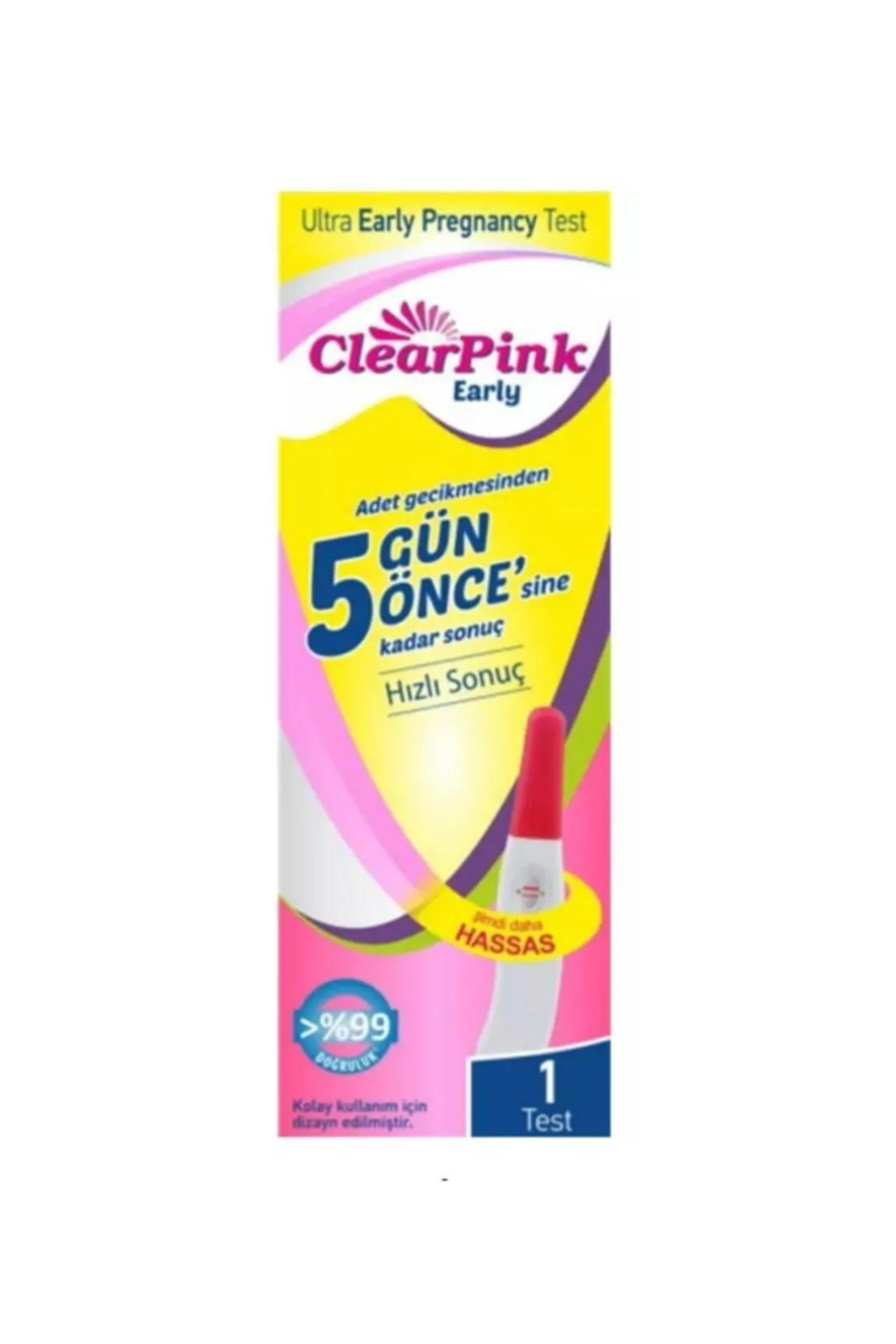 Clearpink Earyl Erken Gebelik Testi